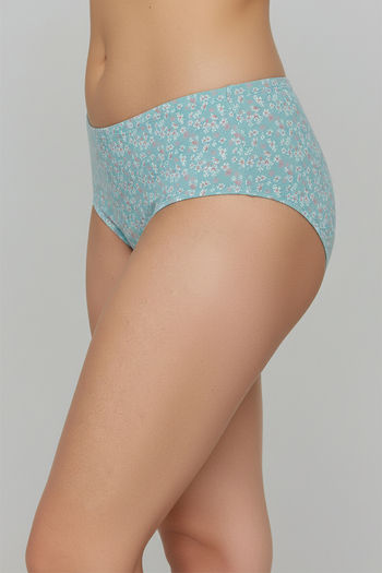 Zivame Regular Rise Full Coverage Hipster Panty (Pack of 3) - Multicolor — image 8